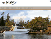 Tablet Screenshot of kulkuri-veneet.fi